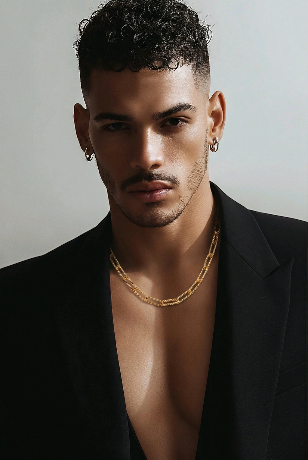 MOUTI  Link Chain Set – Waterproof Necklace & Bracelet